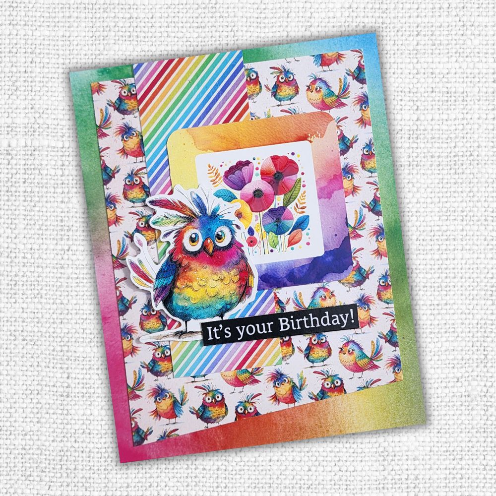 Collection de papiers Rainbow Village 6x6 35484
