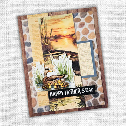 Collection de papiers 12x12 de base Lakeside Memories 34716