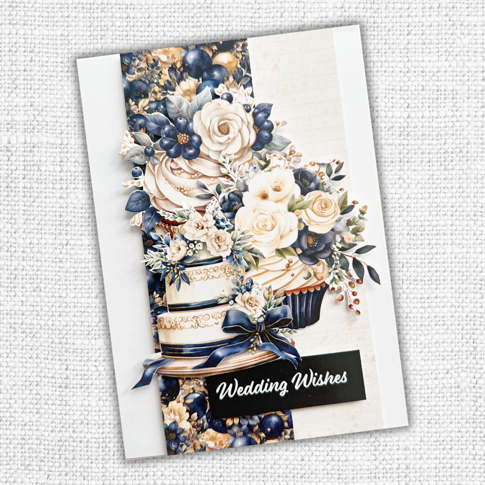 Collection de papiers 15x15 cm Les Essentiels de la Fleur de Mariage 31746