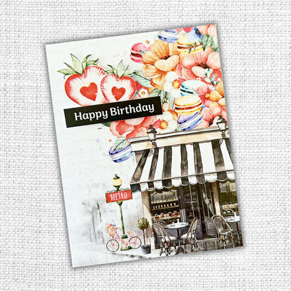 Coffee In Paris Cut Aparts Paper Pack 32301