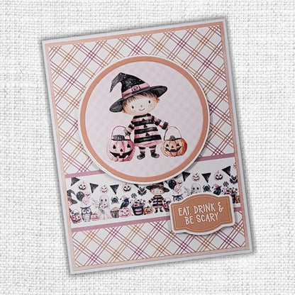 Découpes et sentiments Halloween rose 6x8" 32868