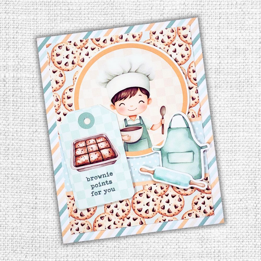 Collection de papiers Little Bakers Patterns 12x12 35023