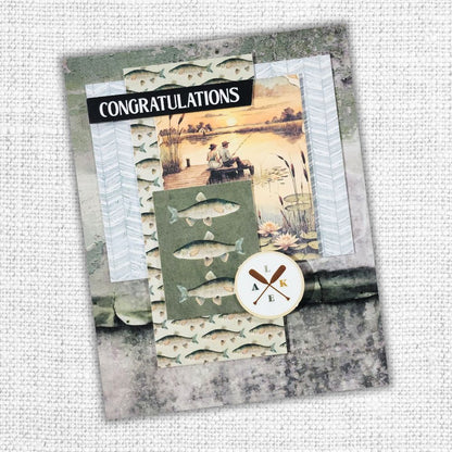 Kit de carterie Papercuts Souvenirs du lac 34824