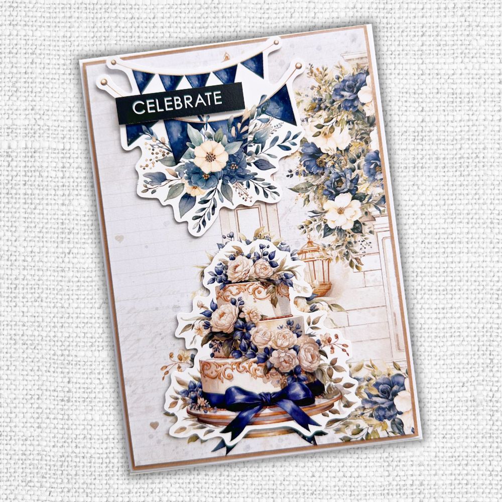 Collection de papiers 15x15 cm Les Essentiels de la Fleur de Mariage 31746