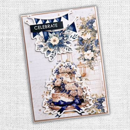 Collection de papiers 15x15 cm Les Essentiels de la Fleur de Mariage 31746