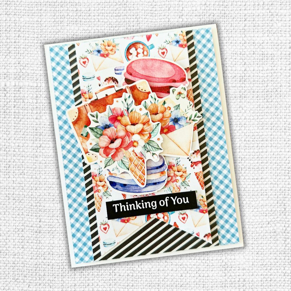 Coffee In Paris D Papier 12x12 (Lot de 12) 32316
