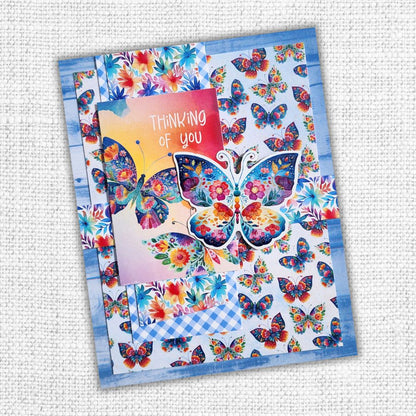Collection de papiers Rainbow Village 6x6 35484