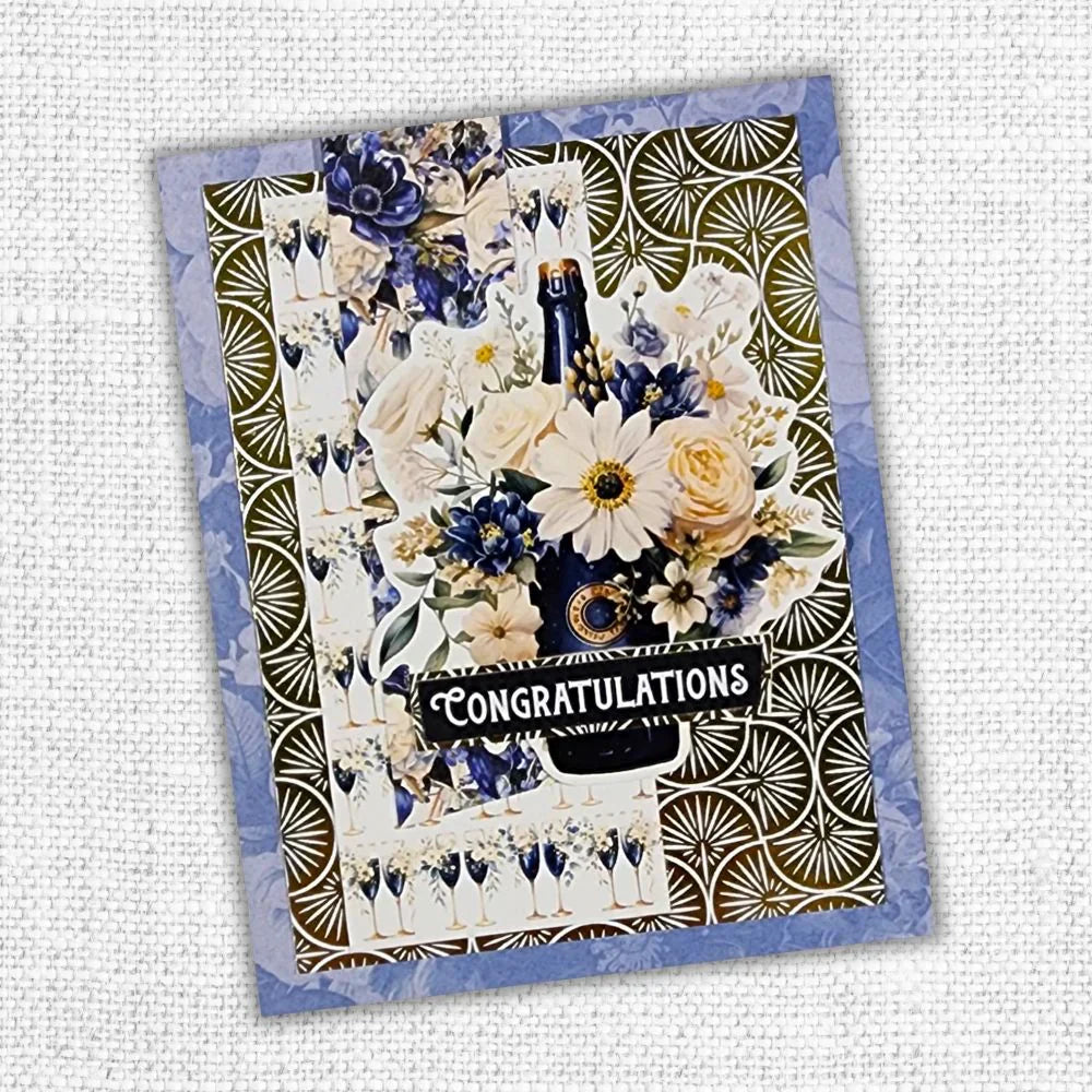 Collection de papiers "L'essentiel des fleurs de mariage 2.0" 30x30 cm 34485