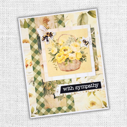 Bees & Butterflies Papercuts Cardmaking Kit January 2025 33951
