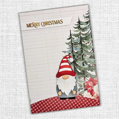 Small Build A Christmas Gnome Metal Cutting Die 32484