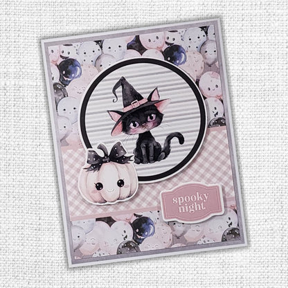 Découpes et sentiments Halloween rose 6x8" 32868