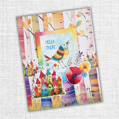 Collection de papiers Rainbow Village 6x6 35484