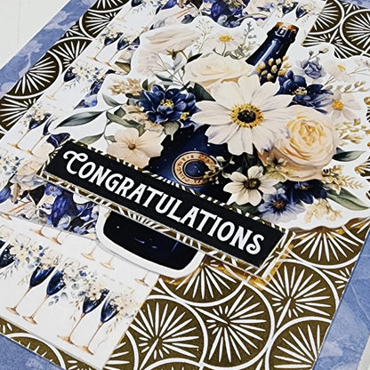 Collection de papiers "L'essentiel des fleurs de mariage 2.0" 30x30 cm 34485