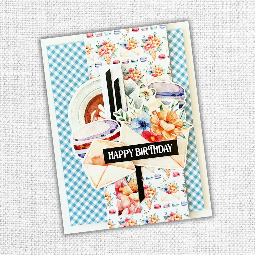 Coffee In Paris Collection de Papiers 12x12 32304