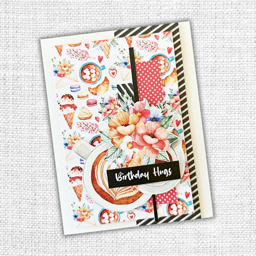 Coffee In Paris Collection de Papiers 12x12 32304