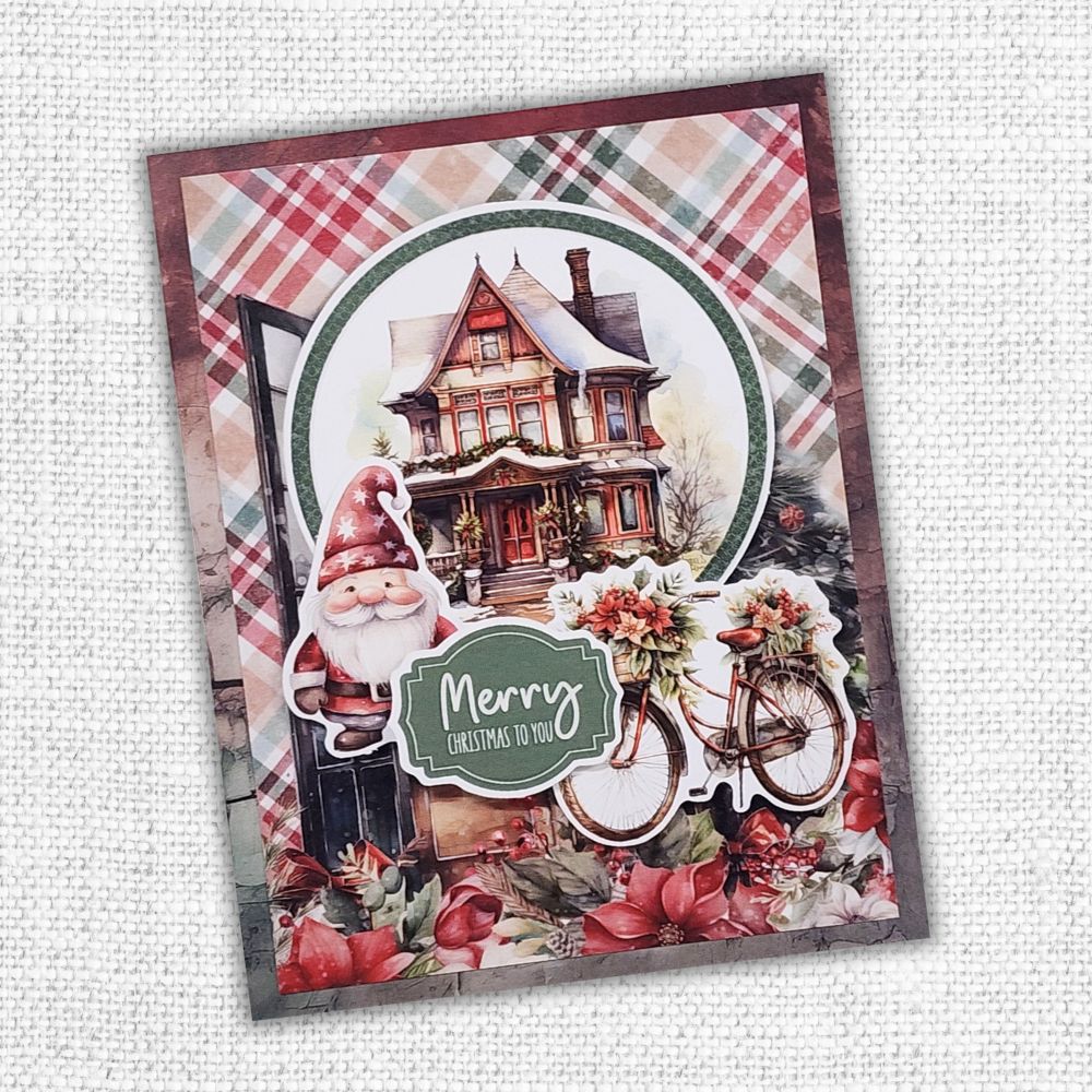 Christmas Time 6x8" Matrices de découpe & Sentiments 32766