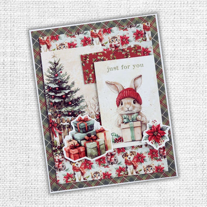 Christmas Tree Farm Papercuts Cardmaking Kit 35439