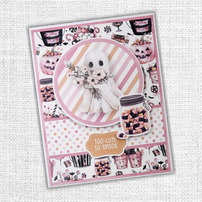 Découpes et sentiments Halloween rose 6x8" 32868