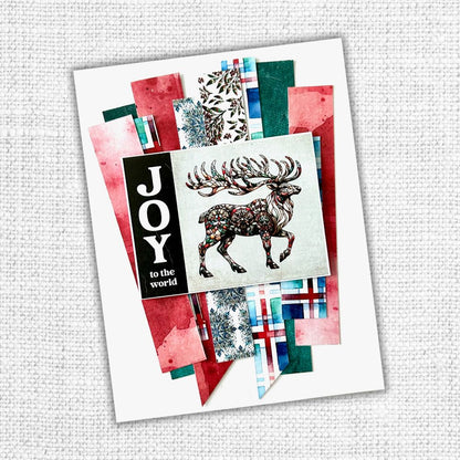 Papier Joie de Noël D 30x30 cm (Paquet de 12) 32550
