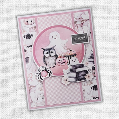 Découpes et sentiments Halloween rose 6x8" 32868