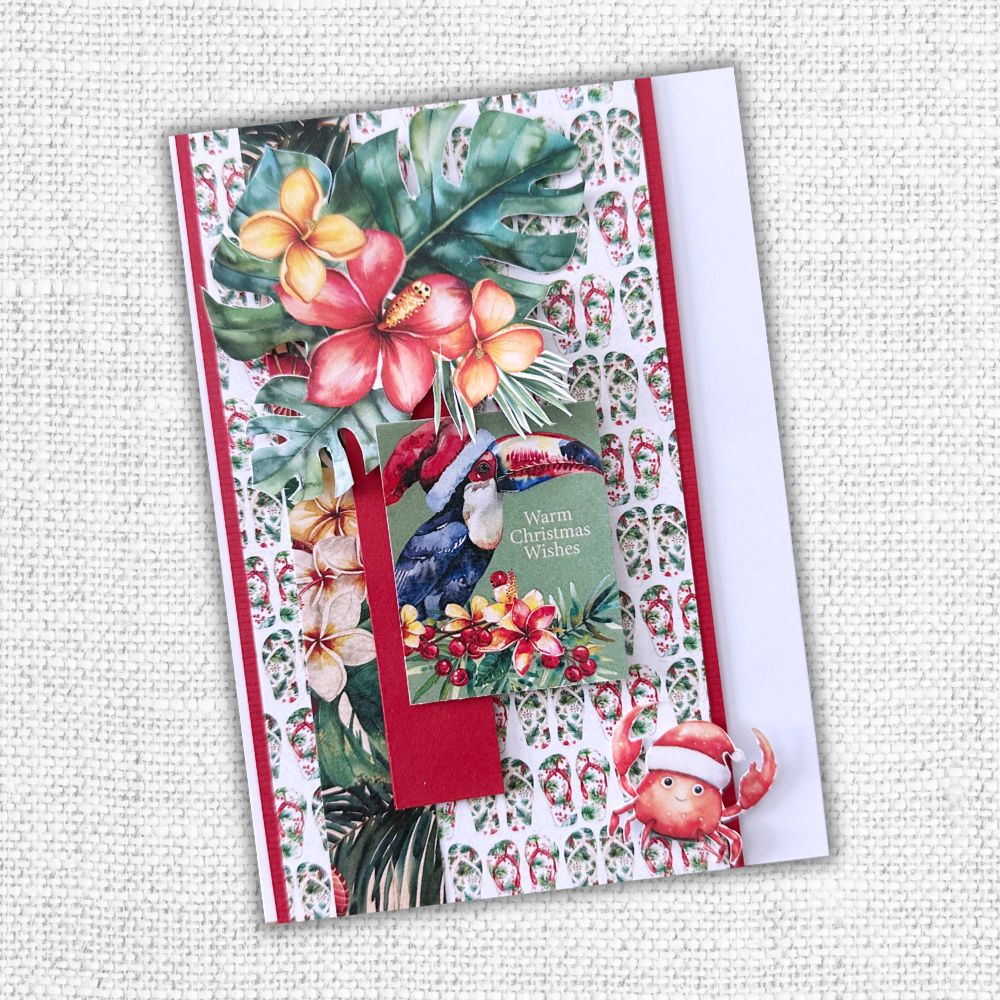 Collection de papiers Noël Tropical 6x6 33135