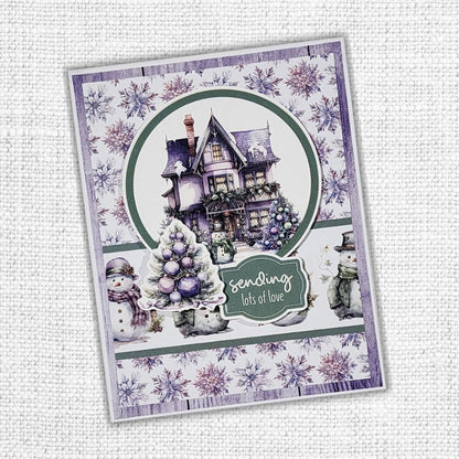Collection de cartes rapides "Noël enchanté" 6x8" 32775