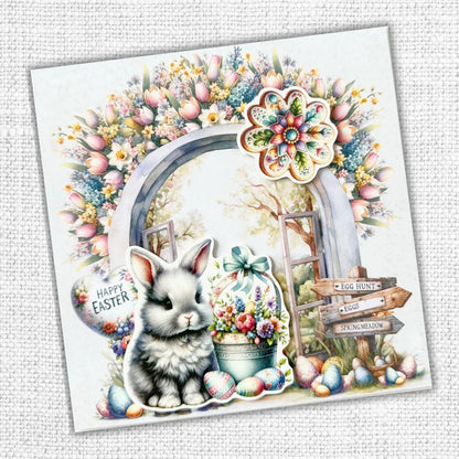Easter Time Embossed Die Cuts 31803