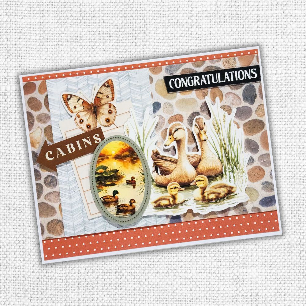 Kit de carterie Papercuts Souvenirs du lac 34824