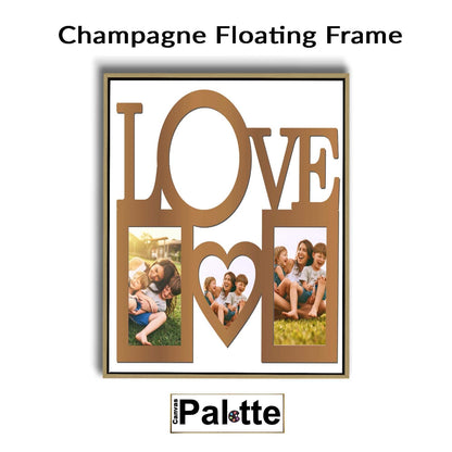 Toile photo de collage 16X20 Love