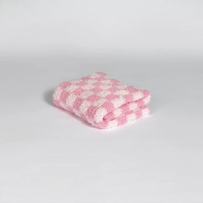 Cotton Candy Check Print Lovey
