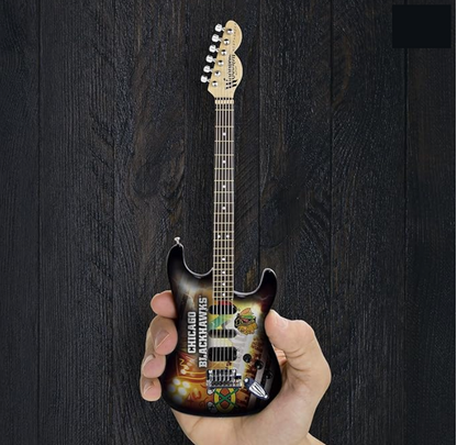 Chicago Blackhawks 10" Collectible Mini Guitar