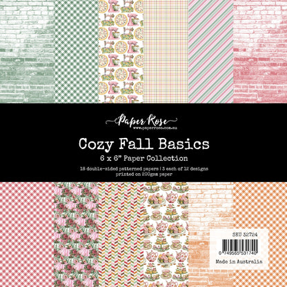 Collection de Papiers 6x6 Essentiels d'Automne Confortables 32724