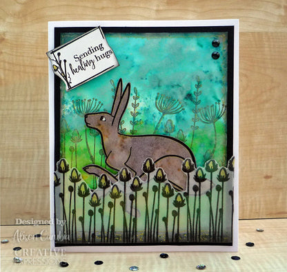 Creative Expressions Bonnita Moaby Be Brave Lot de tampons transparents 6 x 8 po