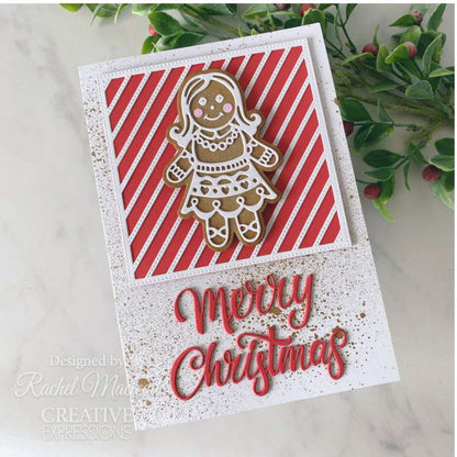 Matrice de découpe Creative Expressions Paper Cuts Fille Pain d'Épices Festive