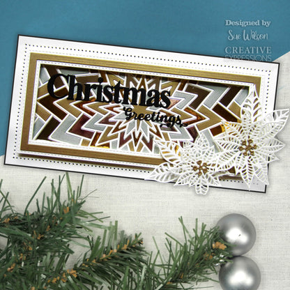 Matrices de découpe Creative Expressions Sue Wilson Slimline Star Bursts
