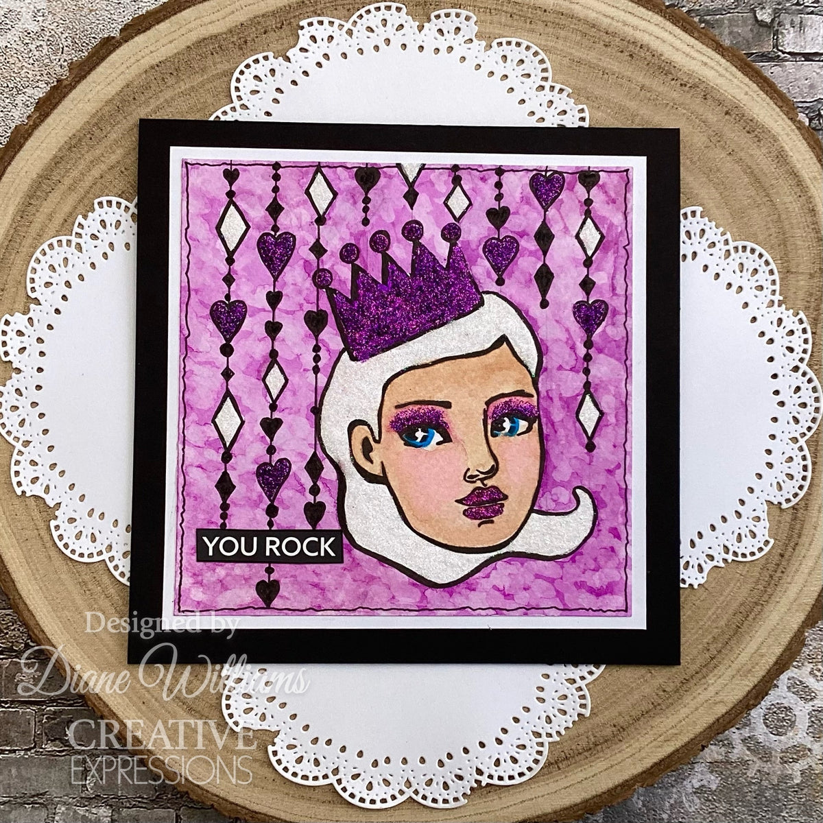 Creative Expressions Jane Davenport Tampons Transparents SideKick 10,2 x 15,2 cm