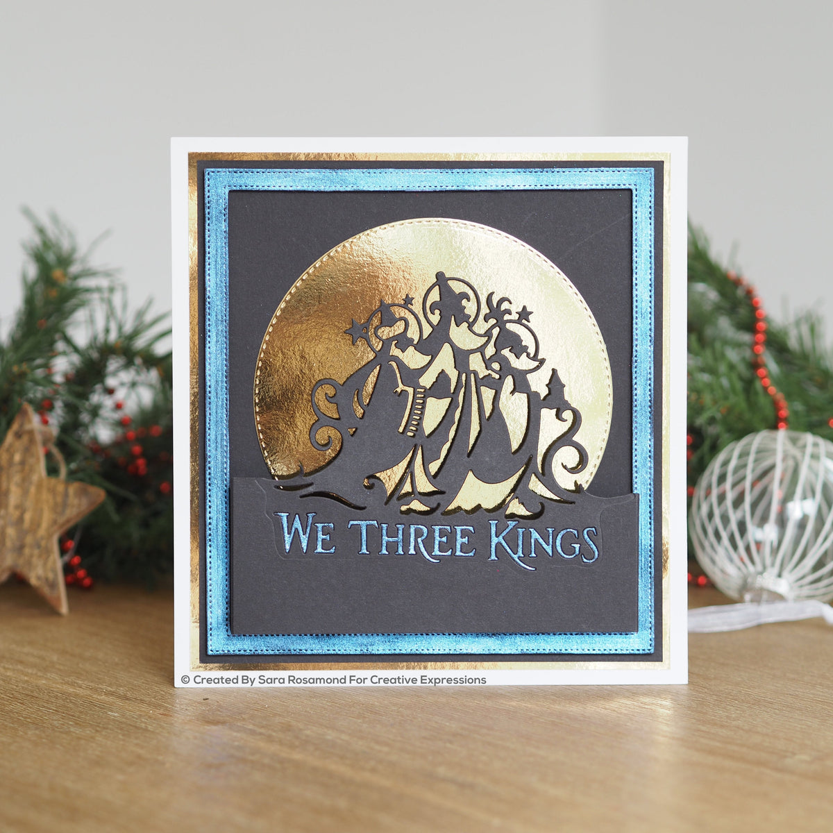 Matrice de découpe Paper Cuts Edger We Three Kings