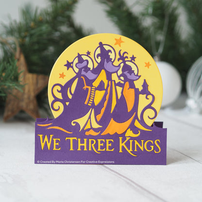 Matrice de découpe Paper Cuts Edger We Three Kings