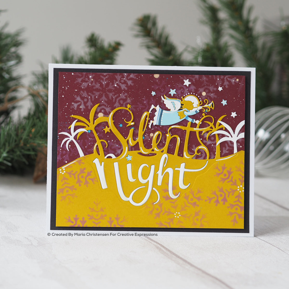Matrice de découpe Paper Cuts Edger Silent Night