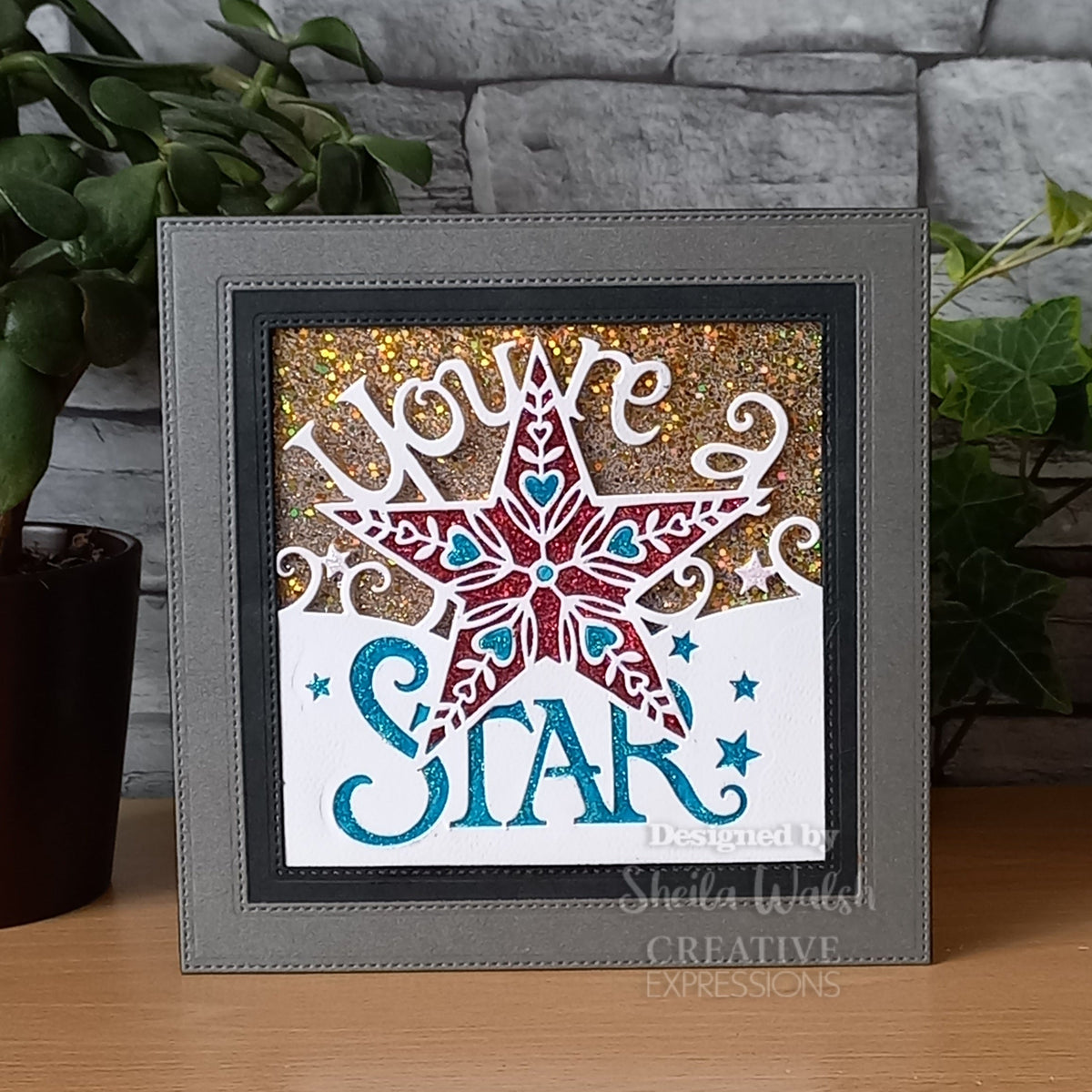 Matrices de découpe Creative Expressions Paper Cuts You're A Star Edger