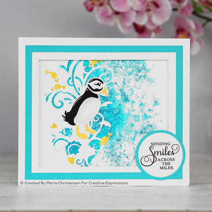 Matrice de découpe Splash Puffin Edger Paper Cuts