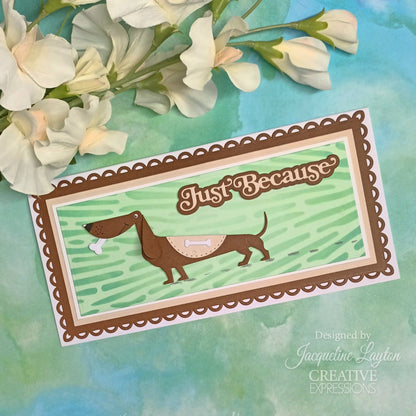 Creative Expressions Sue Wilson matrices de découpe Pet Pals Milo