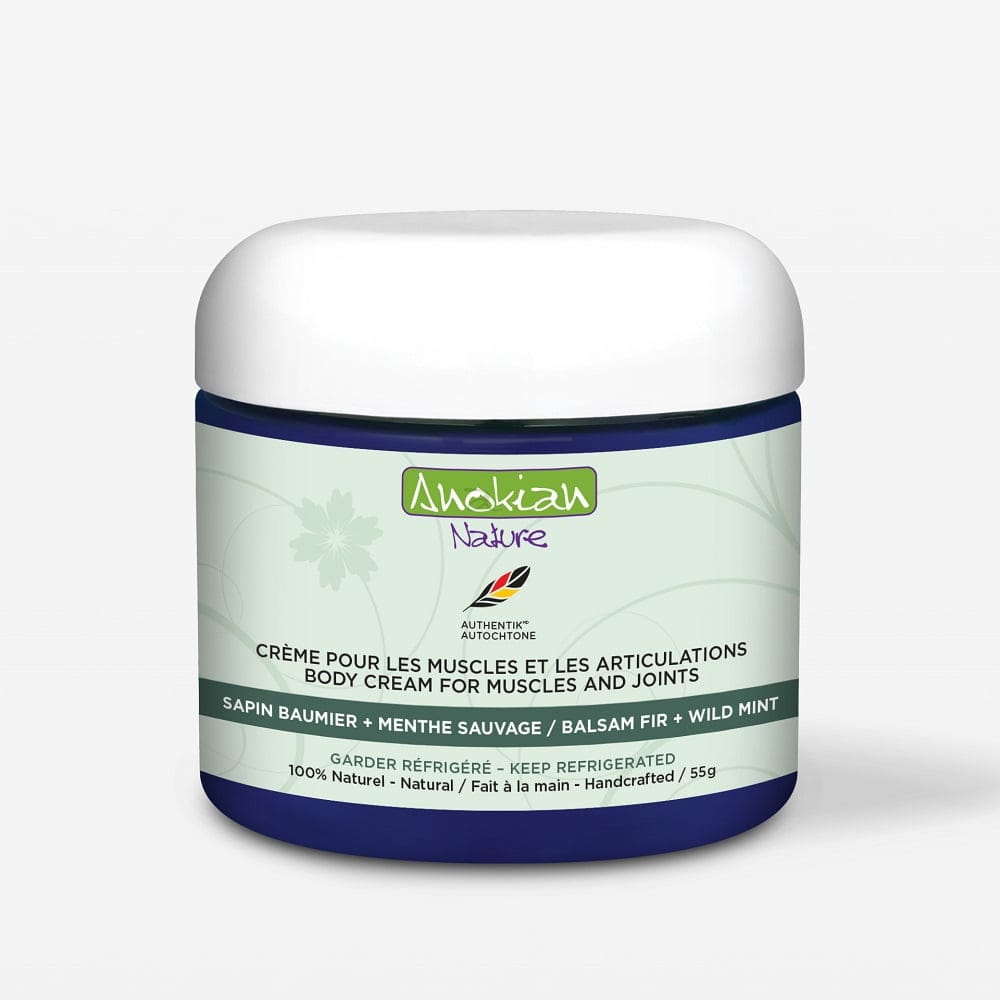 Crème naturelle pour tensions musculaires | Sapin baumier & menthe sauvage
