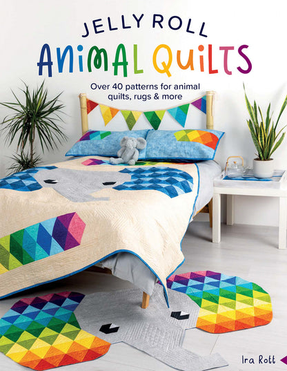 Courtepointes animalières en rouleaux de tissu