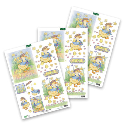 Découpage prédécoupé – Amis à plumes (paquet de 3)