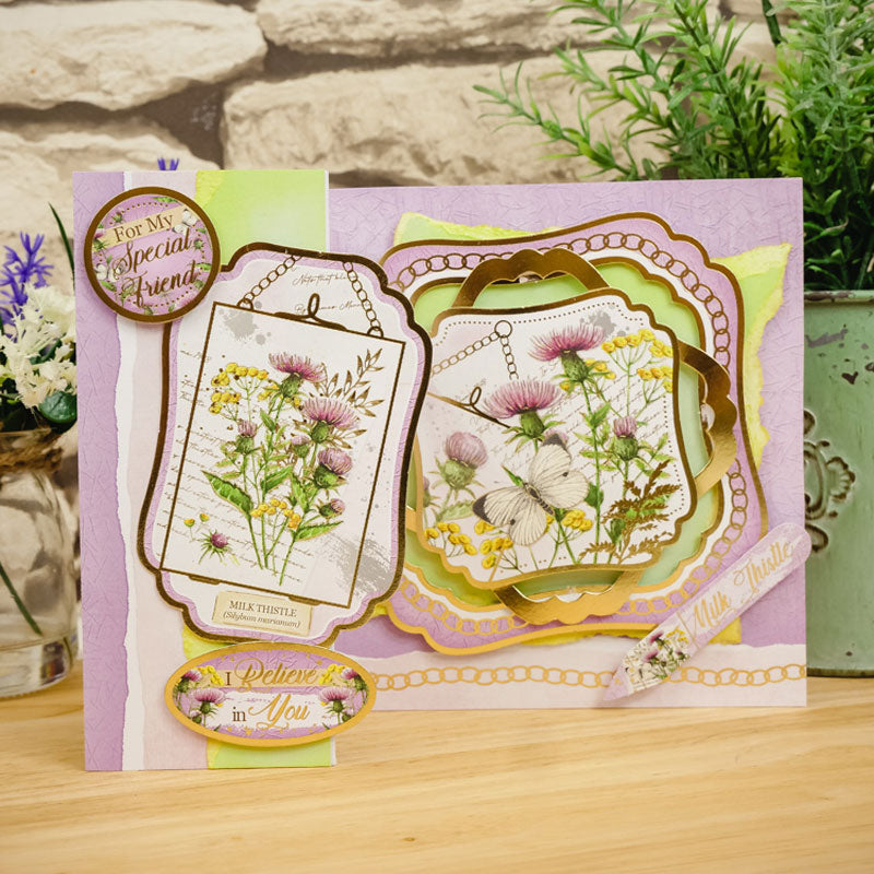 Bloc de papier créatif de luxe - Fleurs sauvages Forever Florals