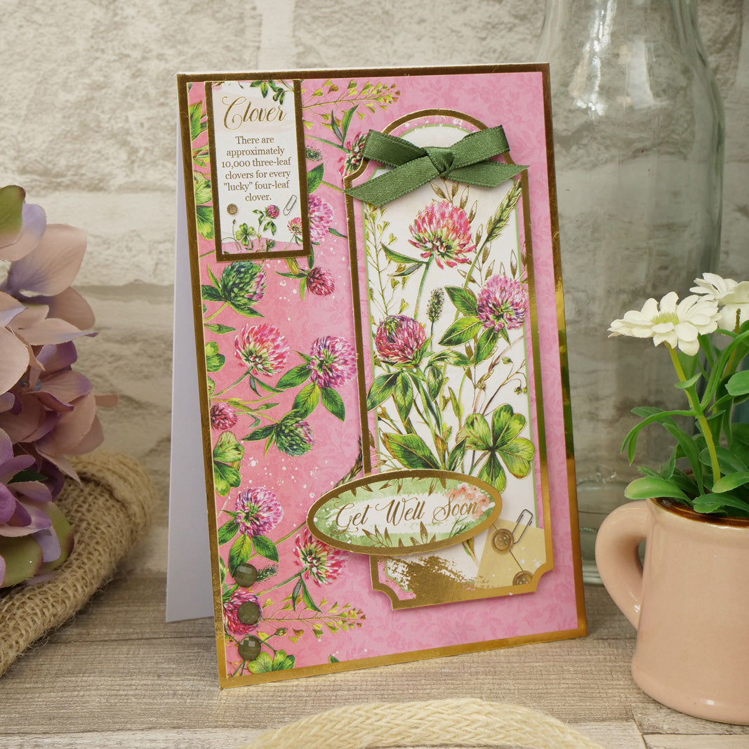 Bloc de papier créatif de luxe - Fleurs sauvages Forever Florals