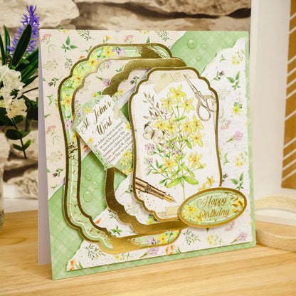 Bloc de papier créatif de luxe - Fleurs sauvages Forever Florals