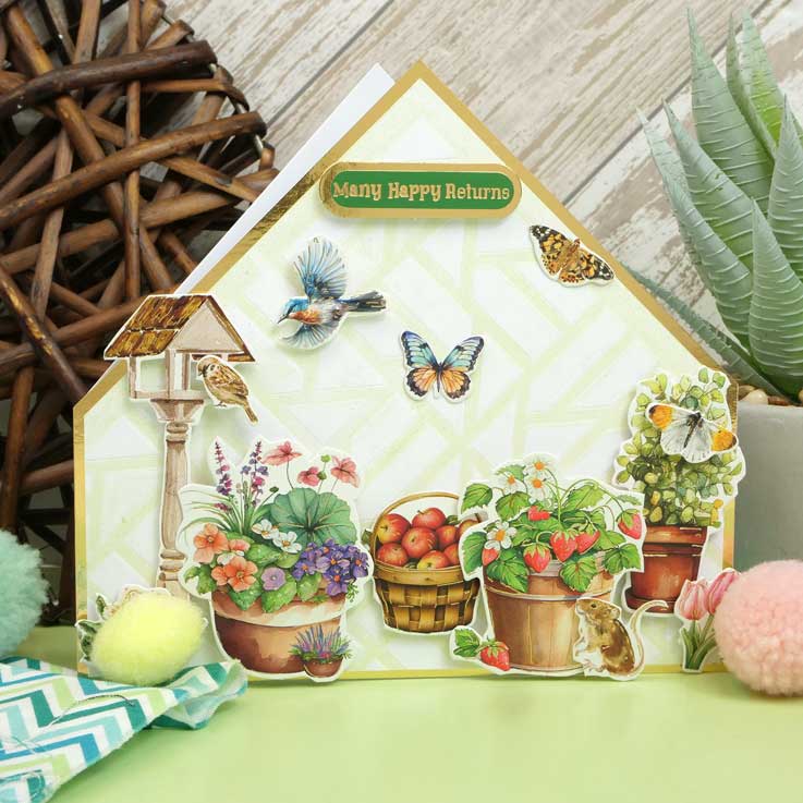 Adorables découpes - Dans le jardin