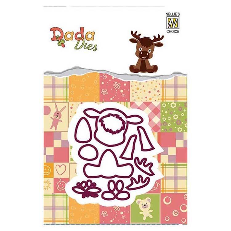 Nellie's Choice - Matrices de découpe Dada Baby Animaux de la forêt Cerf